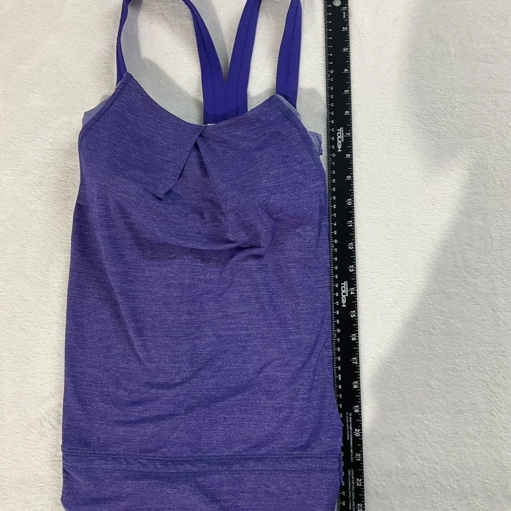 Lululemon Rest Less Tank Bruised Berry Purple Size 2